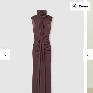 Reiss Chocolate Brown Maxi Dress